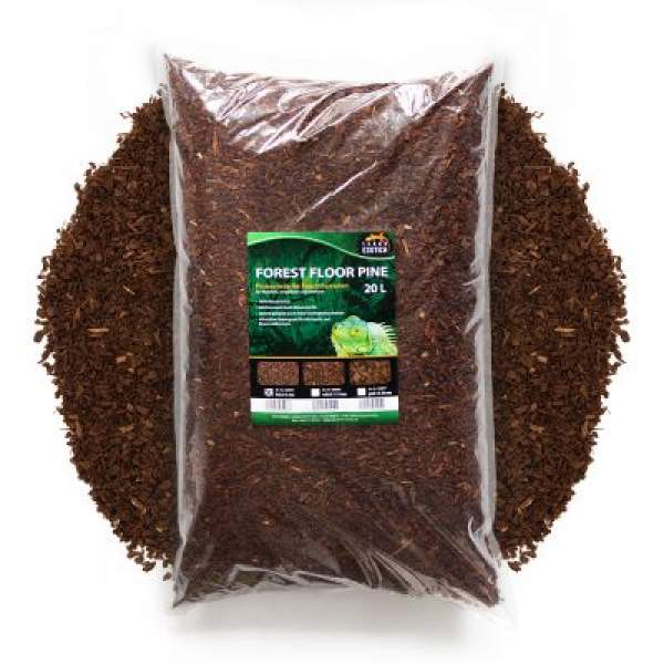 Preview: FOREST FLOOR PINE Pinienrinde für Feuchtterrarien 100 % Naturprodukt
